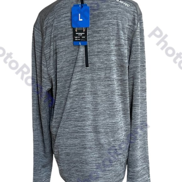 Men's Performance Shirt, Hi-Tech, Gray, L, NWT - Picture 2 of 8